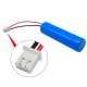 Аккумулятор 18650  2600 mAh с разьемом