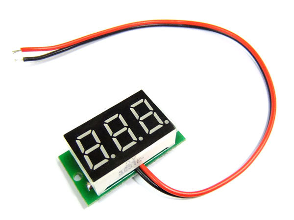 Вольтметр в розетку, измеритель напряжения в сети, LED, AC110-300V (DM55-1)